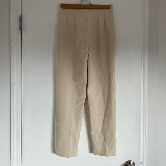 Zara Cream Dress Pants - Picture 3 of 4